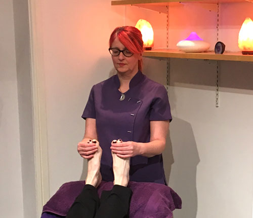 reflexology treatment